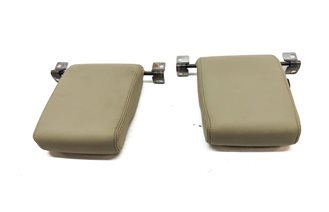Thumbnail 2: 10-16 LAND ROVER LR4 REAR LEFT & RIGHT 3rd THIRD ROW SEAT HEADREST SET (Almond)