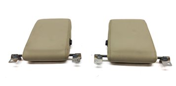 Thumbnail 4: 10-16 LAND ROVER LR4 REAR LEFT & RIGHT 3rd THIRD ROW SEAT HEADREST SET (Almond)