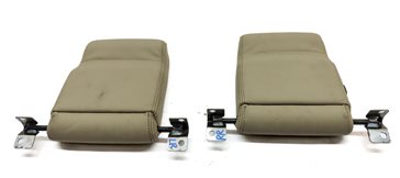 Thumbnail 6: 10-16 LAND ROVER LR4 REAR LEFT & RIGHT 3rd THIRD ROW SEAT HEADREST SET (Almond)