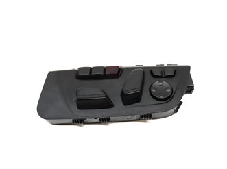 Thumbnail 2: 2014 BMW M235i COUPE F22 FRONT LEFT DRIVER SEAT ADJUST SWITCH w/ MEMORY (BLACK)