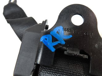 Thumbnail 5: 2014 BMW M235i COUPE (F22) REAR RIGHT SEATBELT SEAT BELT RETRACTOR (Black)
