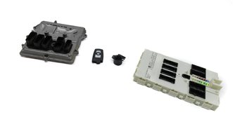 2014 BMW M235i COUPE F22 ECM IMMOBILIZER BODY ENGINE CONTROL MODULE & KEY SET