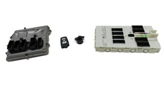 Thumbnail 2: 2014 BMW M235i COUPE F22 ECM IMMOBILIZER BODY ENGINE CONTROL MODULE & KEY SET