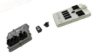 Thumbnail 3: 2014 BMW M235i COUPE F22 ECM IMMOBILIZER BODY ENGINE CONTROL MODULE & KEY SET