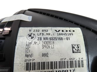 Thumbnail 6: 14 BMW 228i 235i F22 SPEEDOMETER MPH (w/ SPORT LINE) (w/o TECH PCKG) FROM 3/1/14