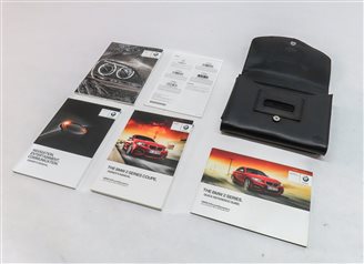 2014 BMW M235i COUPE (F22) OWNERS MANUAL BOOKLET SET 5 w/ CARRYING CASE (BLACK)
