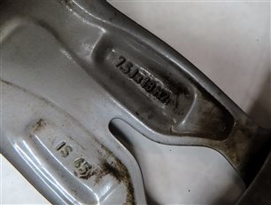 Thumbnail 11: 14-20 BMW 2 SERIES F22 18x7.5" ///M 5 DOUBLE 10 SPOKE ALUMINUM WHEEL RIM (GREY)