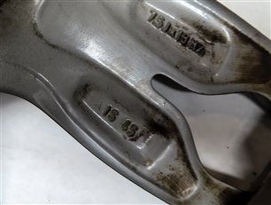 Thumbnail 12: 14-20 BMW 2 SERIES F22 18x7.5" ///M 5 DOUBLE 10 SPOKE ALUMINUM WHEEL RIM (GREY)