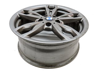 Thumbnail 3: 14-20 BMW 2 SERIES F22 18x7.5" ///M 5 DOUBLE 10 SPOKE ALUMINUM WHEEL RIM (GREY)
