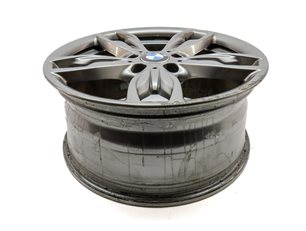 Thumbnail 3: 14-20 BMW 2 SERIES F22 18x8" ///M 5 DOUBLE 10 SPOKE ALUMINUM WHEEL RIM (GREY)