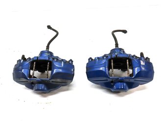 Thumbnail 12: 14-21 BMW 2 3 4 F22 F30 F32 FRONT REAR LEFT RIGHT M BRAKE CALIPER SET 4 (BLUE)