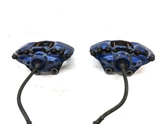 Thumbnail 13: 14-21 BMW 2 3 4 F22 F30 F32 FRONT REAR LEFT RIGHT M BRAKE CALIPER SET 4 (BLUE)