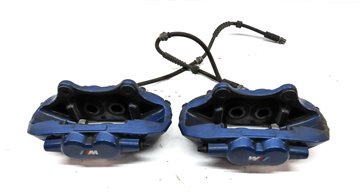 Thumbnail 6: 14-21 BMW 2 3 4 F22 F30 F32 FRONT REAR LEFT RIGHT M BRAKE CALIPER SET 4 (BLUE)