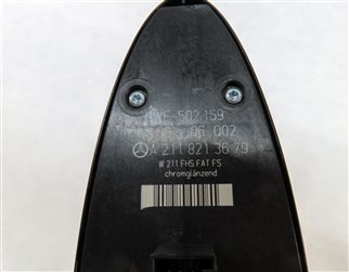 Thumbnail 6: 03-11 MERCEDES E CLS CLASS (W211 W219) FRONT LEFT DRIVER MIRROR SWITCH (BLACK)
