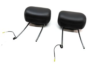 2006 MERCEDES CLS55 AMG CLS500 (W219) FRONT LEFT & RIGHT HEADREST SET 2 (Black)