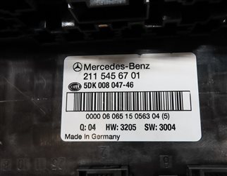 Thumbnail 6: 2006 MERCEDES CLS500 CLS55 AMG (C219) REAR SIGNAL ACQUISITION CONTROL MODULE