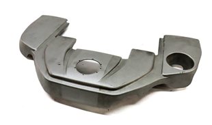 03-08 MERCEDES CL E S CLS CLASS (W211 W219) 5.5L AMG ENGINE COVER TRIM PANEL