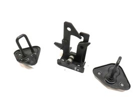 2011 MERCEDES GLK350 X204 HOOD SAFETY CATCH HOOK LATCH w/ RELEASE LEVER & HOOKS