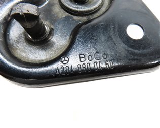 Thumbnail 12: 2011 MERCEDES GLK350 X204 HOOD SAFETY CATCH HOOK LATCH w/ RELEASE LEVER & HOOKS