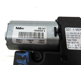 Thumbnail 6: 2008-2015 MERCEDES C300 C350 GLK250 GLK350 (W204 X204) PANORAMIC SUNROOF MOTOR