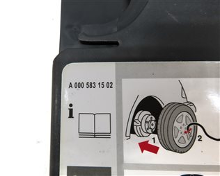 Thumbnail 4: 2011 MERCEDES GLK350 (X204) EMERGENCY ROADSIDE FLAT TIRE 12V AIR PUMP COMPRESSOR