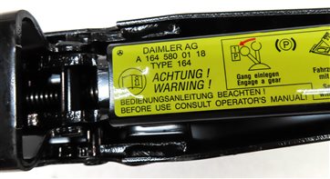 Thumbnail 4: 10-16 MERCEDES GLC GLK (X204) EMERGENCY SPARE TIRE LIFT SCISSOR JACK