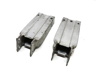 10-12 MERCEDES GLK CLASS (X204) FRONT BUMPER REINFORCEMENTS MOUNT BRACKET SET 2