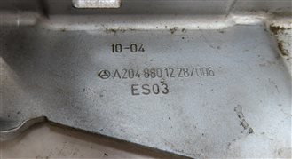 Thumbnail 6: 2010-2015 MERCEDES GLK CLASS (X204) LEFT & RIGHT HOOD HINGE SET 2 (Silver)