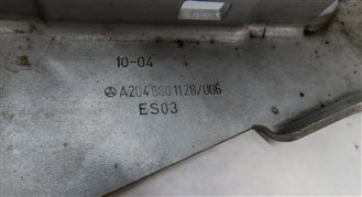 Thumbnail 8: 2010-2015 MERCEDES GLK CLASS (X204) LEFT & RIGHT HOOD HINGE SET 2 (Silver)