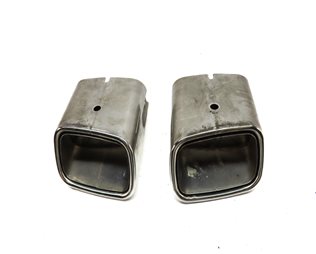 Thumbnail 2: 2010-2012 MERCEDES GLK250 GLK350 (X204) LEFT & RIGHT EXHAUST TIP SET-2