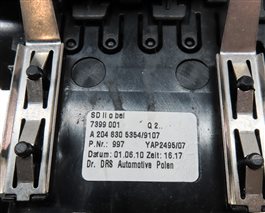 Thumbnail 7: 2011 MERCEDES GLK350 (X204) FRONT LEFT DRIVER HVAC A/C HEATER AIR VENT (Black)