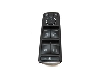 Thumbnail 2: 2011 MERCEDES GLK350 (X204) FRONT LEFT DRIVER MASTER WINDOW SWITCH (BLACK)