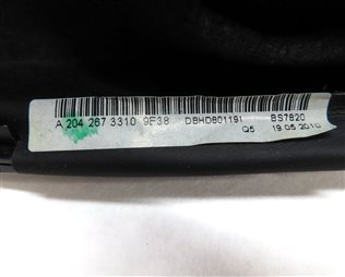Thumbnail 6: 2011 MERCEDES GLK350 X204 AUTO AUTOMATIC TRANSMISSION SHIFTER SHIFT BOOT (BLACK)