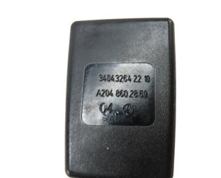 Thumbnail 7: 2011 MERCEDES GLK350 X204 REAR LEFT RIGHT & CENTER SEATBELT BUCKLE RECIVER SET 3