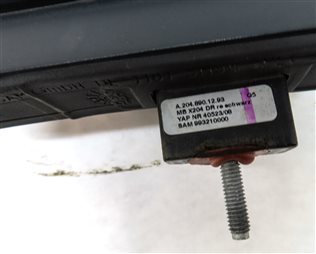 Thumbnail 6: 2011 MERCEDES GLK350 (X204) LEFT & RIGHT ROOF RACK RAIL SET 2 (FRONT TO BACK)