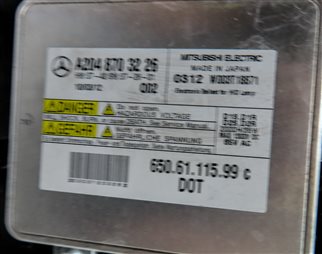 Thumbnail 8: 10-12 MERCEDES GLK (X204) FRONT LEFT DRIVER HID XENON HEADLIGHT HEAD LIGHT LAMP