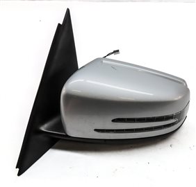 Thumbnail 6: 10-12 MERCEDES GLK350 (X204) LEFT MANUAL FOLD HEATED MEMORY DOOR MIRROR (Silver)
