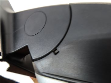 Thumbnail 8: 10-12 MERCEDES GLK350 (X204) LEFT MANUAL FOLD HEATED MEMORY DOOR MIRROR (Silver)