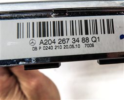 Thumbnail 6: 2011 MERCEDES GLK350 (X204) FRONT CENTER CONSOLE SHIFTER SHIFT SURROUND TRIM