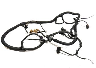 2015 AUDI Q3 8U REAR PARK ASSIST PDC SENSOR SET 4 & WIRE WIRING HARNESS (Silver)