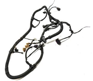 Thumbnail 3: 2015 AUDI Q3 8U REAR PARK ASSIST PDC SENSOR SET 4 & WIRE WIRING HARNESS (Silver)