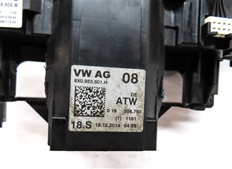 Thumbnail 6: 2015-2018 AUDI Q3 (8U) STEERING COLUMN BLINKER WIPER CRUISE COMBINATION SWITCH