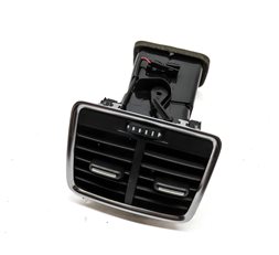 2015 AUDI Q3 (8U) REAR CENTER CONSOLE A/C HEATER AIR VENT (Black & Silver)