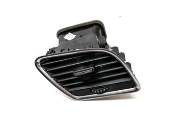 Thumbnail 2: 15 AUDI Q3 8U RIGHT PASSENGER DASH OUTER AC HEATER AIR VENT (Black & Silver)