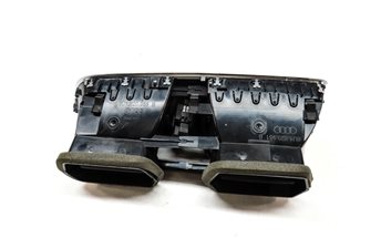 Thumbnail 4: 2015 AUDI Q3 (8U) FRONT CENTER DASH AC HEATER AIR VENT & HAZARD (Black & Silver)