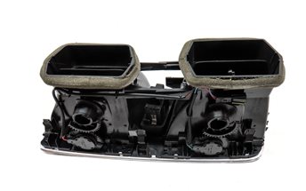 Thumbnail 5: 2015 AUDI Q3 (8U) FRONT CENTER DASH AC HEATER AIR VENT & HAZARD (Black & Silver)