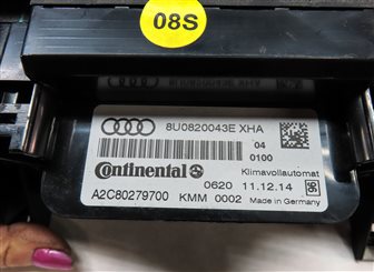 Thumbnail 7: 2015-2016 AUDI Q3 (8U) FRONT HEATER A/C TEMPERATURE CLIMATE CONTROL PANEL