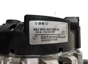 Thumbnail 7: 2015-2018 AUDI Q3 (8U) 2.0L ENGINE 140 AMP ALTERNATOR POWER GENERATOR (VALEO)
