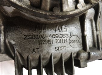 Thumbnail 7: 2009-2018 VW TIGUAN CC AUDI Q3 (8U) 2.0L AWD FRONT TRANSFER CASE ANGLE GEAR