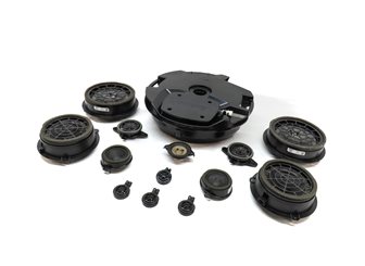 2015 AUDI Q3 8U FRONT REAR LEFT RIGHT BOSE WOOFER MIDRANGE TWEETER SPEAKER SET14